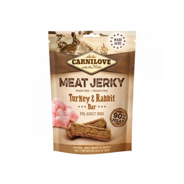 Carnilove Meat Jerky Turkey & Rabbit Bar