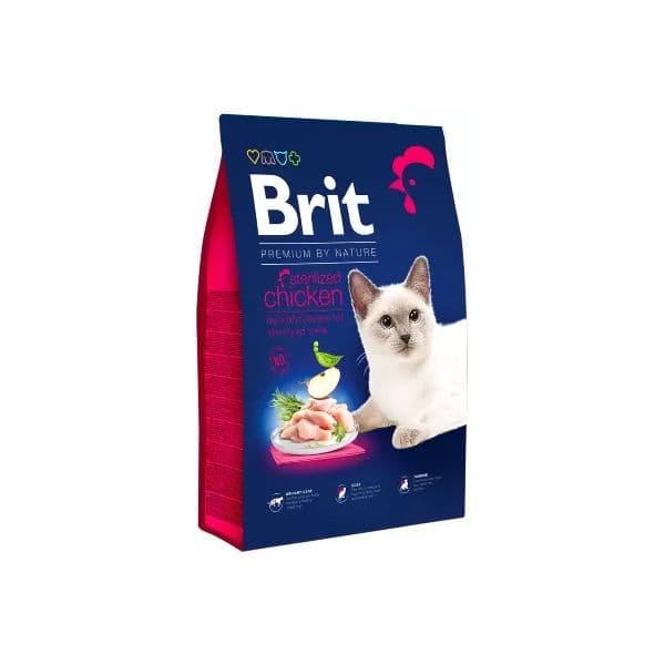 Brit Premium Sterilized Chicken Cat 800g