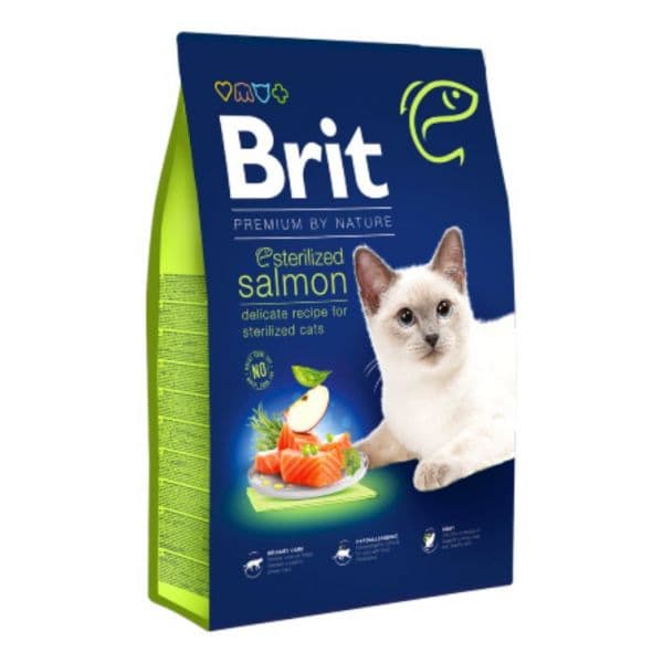 Brit Blue Nature Adult Sterilized Salmon 1,5Kg