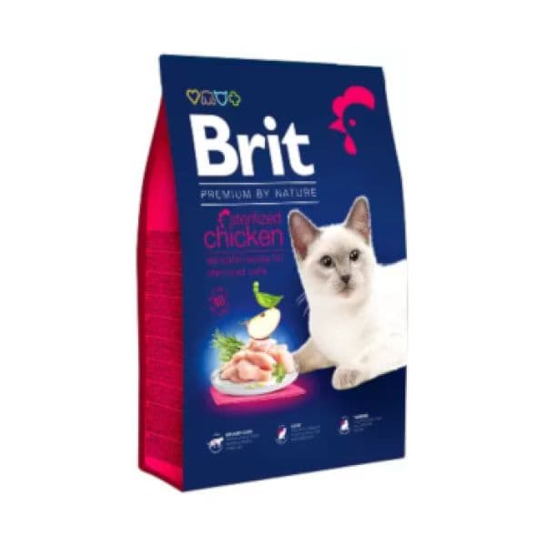 Brit Premium Sterilized Chicken Cat 8Kg