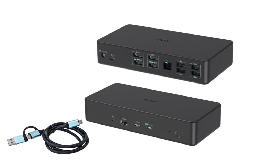 i-Tec Docking Station USB-C/A - 2x HDMI / DisplayPort - CADUAL4KDOCKPD2