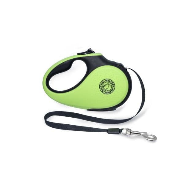 Kiwi Walker Trela Extensível Preto e Verde S