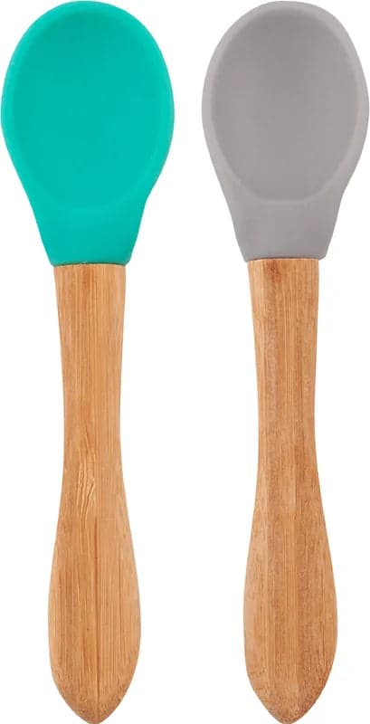 Minikoioi Set de 2 colheres Verde e Cinza - 1101060006