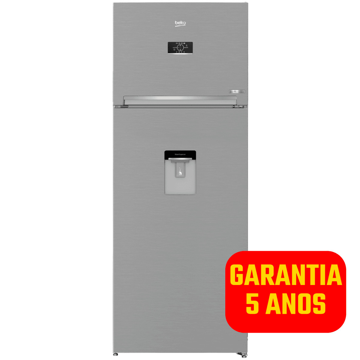 Frigorífico 2 Portas Com Congelador Beko RDNE455E40DXBN 406L Classe E