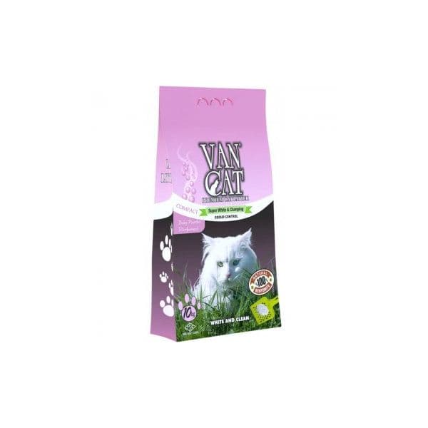 Van Cat Litter Areia Aglomerante Pó Talco 10Kg