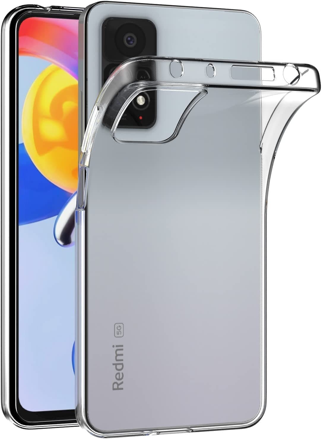 Capa Silicone Transparente Xiaomi Redmi Note 11 Pro