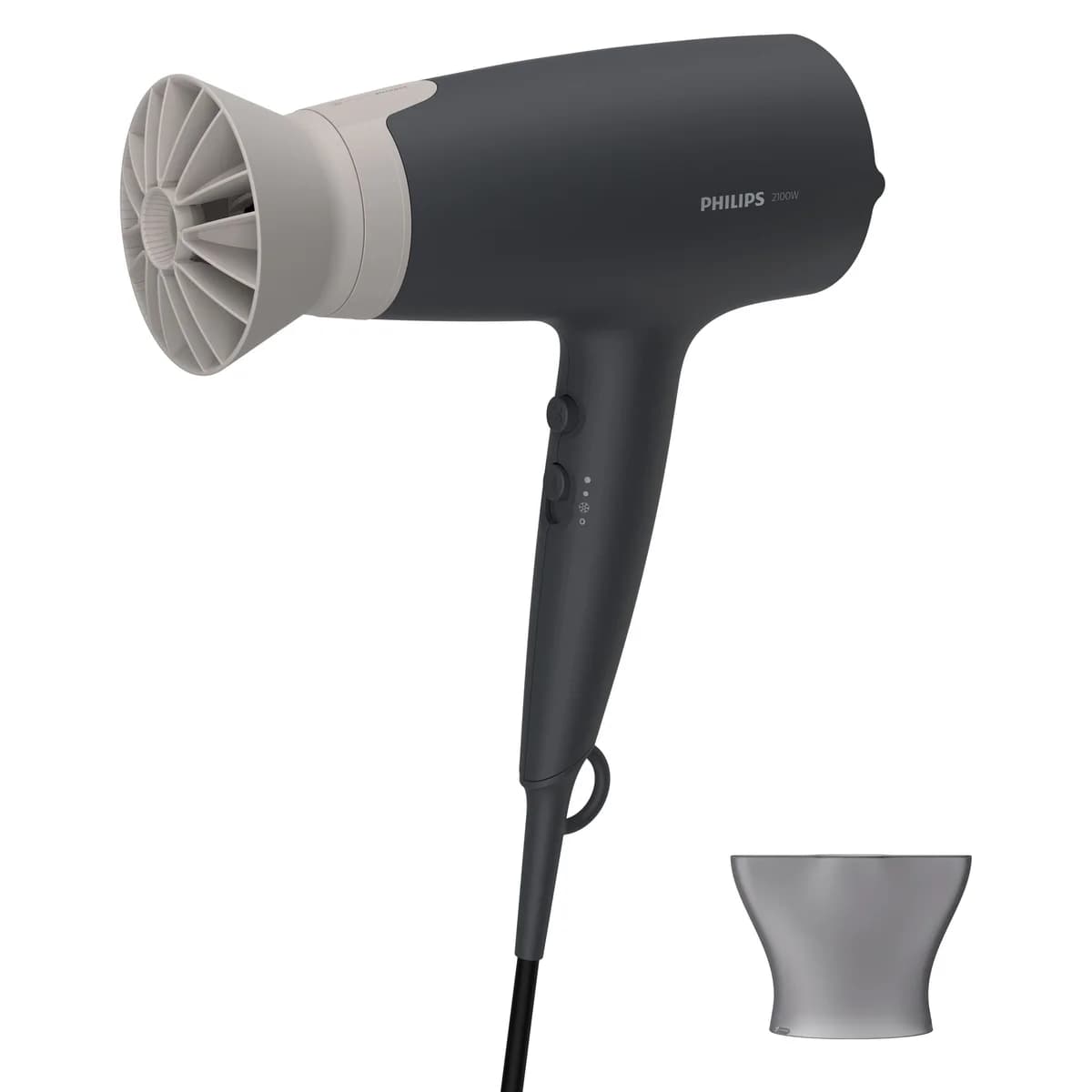 Philips Secador de Cabelo BHD351/10 - 2100W DC Iónico + Acessório