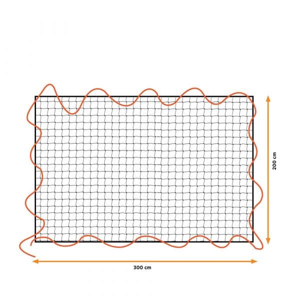 Rede de Carga Elástica Black+Decker 2x3m Malha 10x10cm