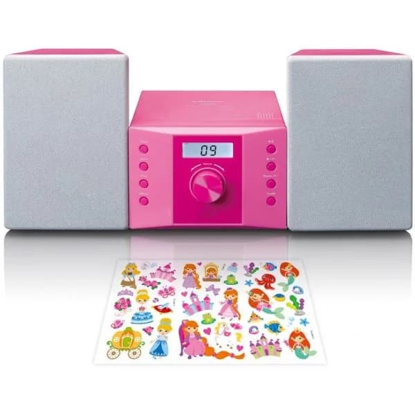 Lenco Mini Hifi MC-013 Pink