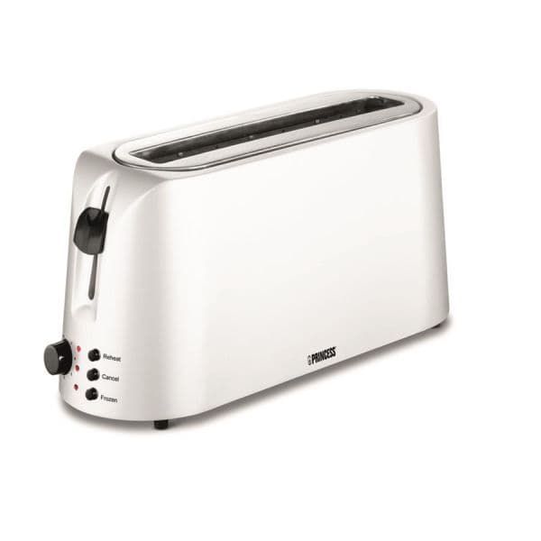 Princess Long Slot Toaster Cool White - RC-142330