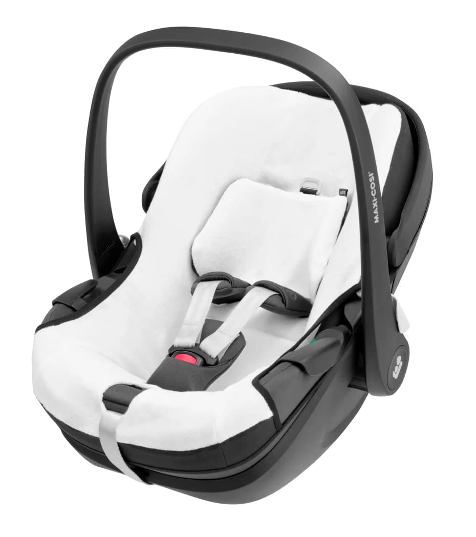 Maxi-Cosi Forra de Verão de Algodão Orgânico para Pebble 360 / Pebble 360 Pro Natural White