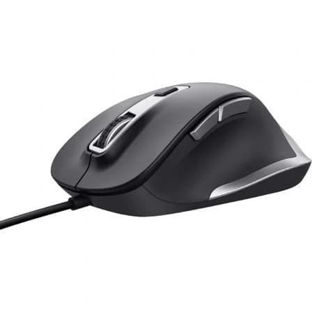 Ratón Ergonómico Trust / Preto / Até 5000 DPI / TRUST24728