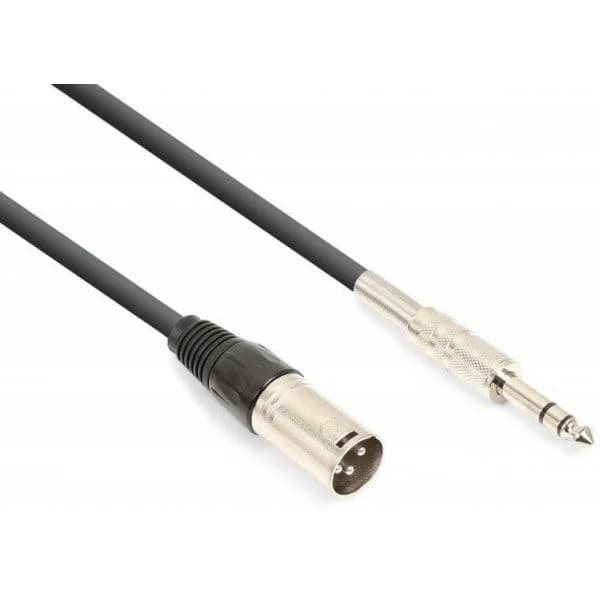 Hq Power Cabo Pro 6,3MM Macho Stereo - Xlr Macho 1,5MT - 8715693268188