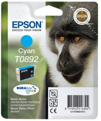 Tinteiro Epson T0892 C13T08924010 Cyan