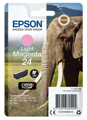Epson Elephant C13T24264012 tinteiro 1 unidade(s) Original Rendim