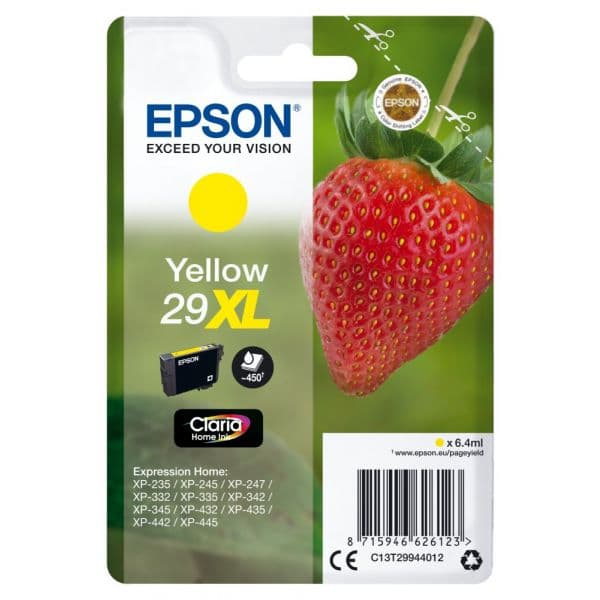 Tinteiro Epson 29XL C13T29944010 Yellow