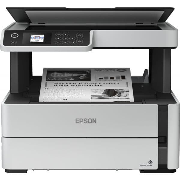 Epson Impressora Multifunções EcoTank M2170 Jato de Tinta Monocromática A4 Wi-Fi Duplex LCD