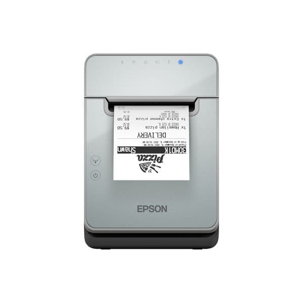 Epson Impressora de Etiquetas TM-L100 USB Ethernet Preto/Cinzento