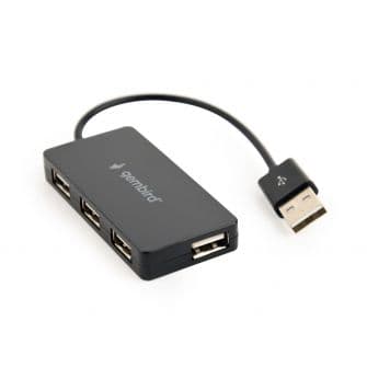 Gmebird Hub Usb 2.0 4 Portas Preto