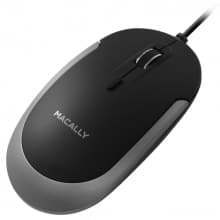 Macally – Rato DynaMouse USB (black/space grey)