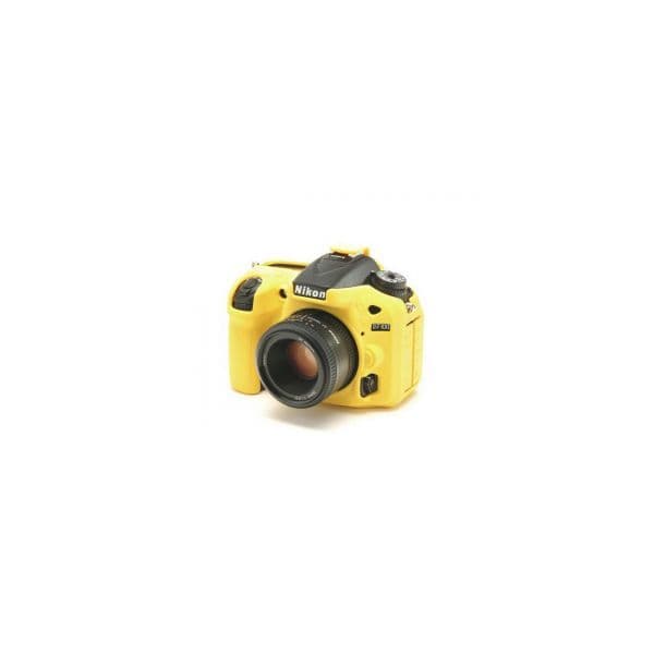 easyCover Capa Protectora de Silicone para Nikon D7100/ D7200 Yellow