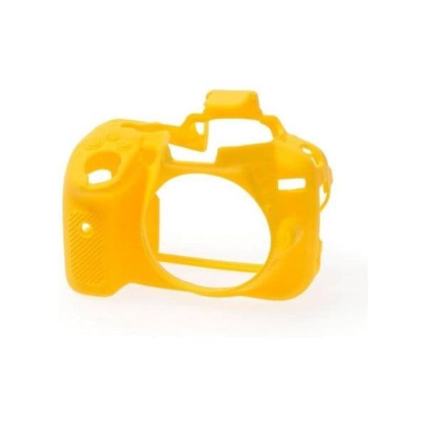 easyCover Capa Protectora de Silicone para Nikon D5300 Yellow