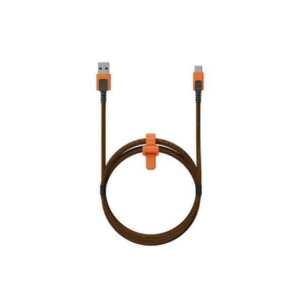 Xtorm CXX2003 Cabo USB-A para USB-C 60W 1.5m Preto/Laranja