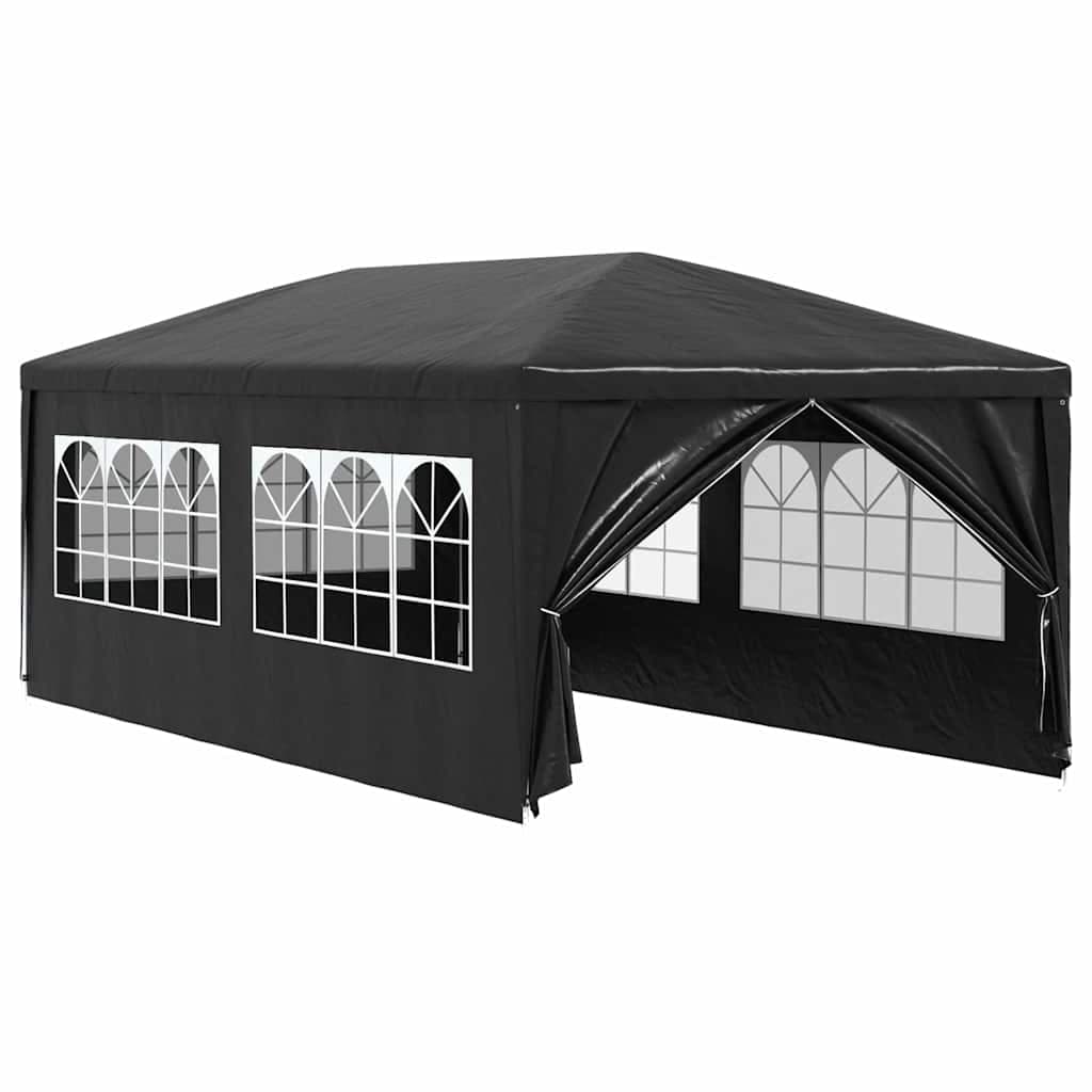 vidaXL Tenda para Festas 3x6 M Antracite - 2974508293