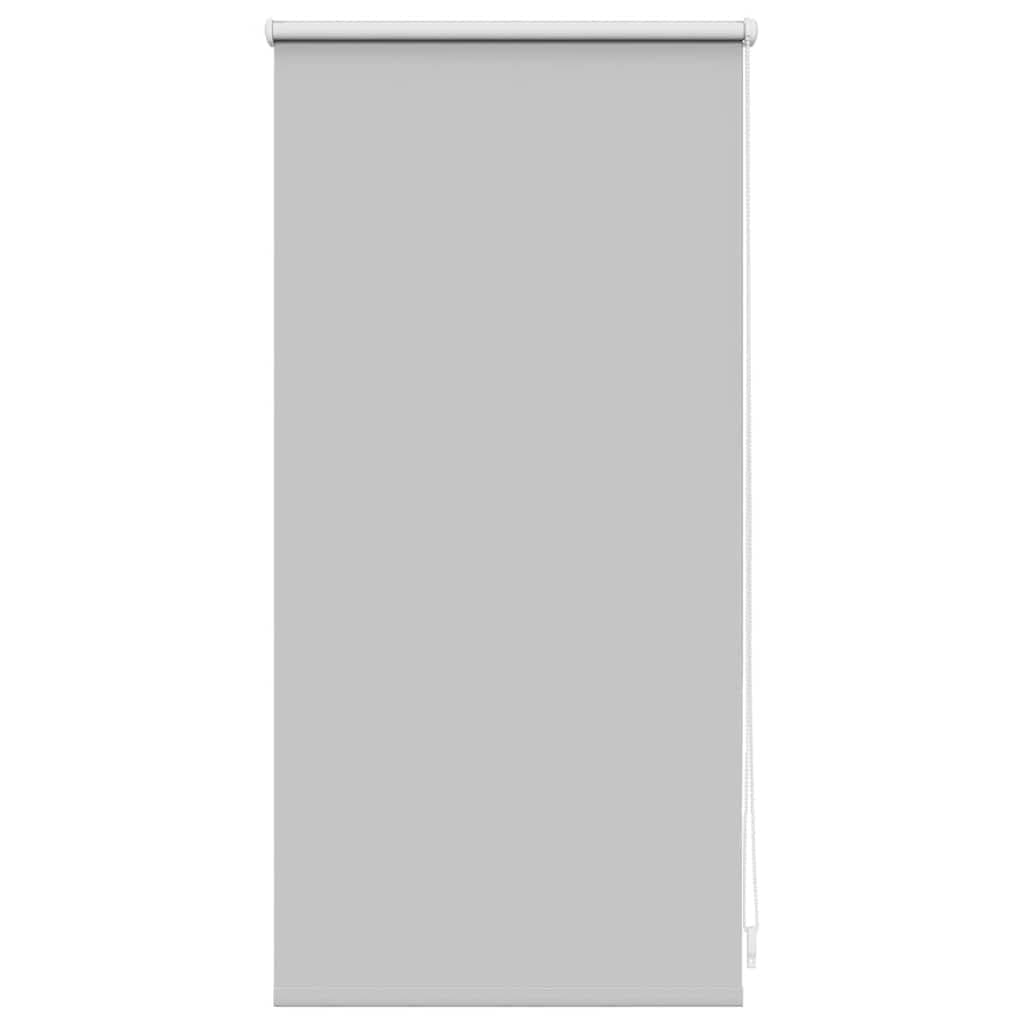 vidaXL Cortina de rolo blackout, 44,4 x 100 cm, largura do tecido 40 cm, cinza.