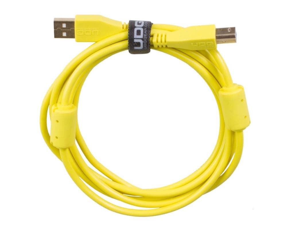 UDG Ultimate Audio Cabo USB 2.0 A-B Yellow Straight 1m