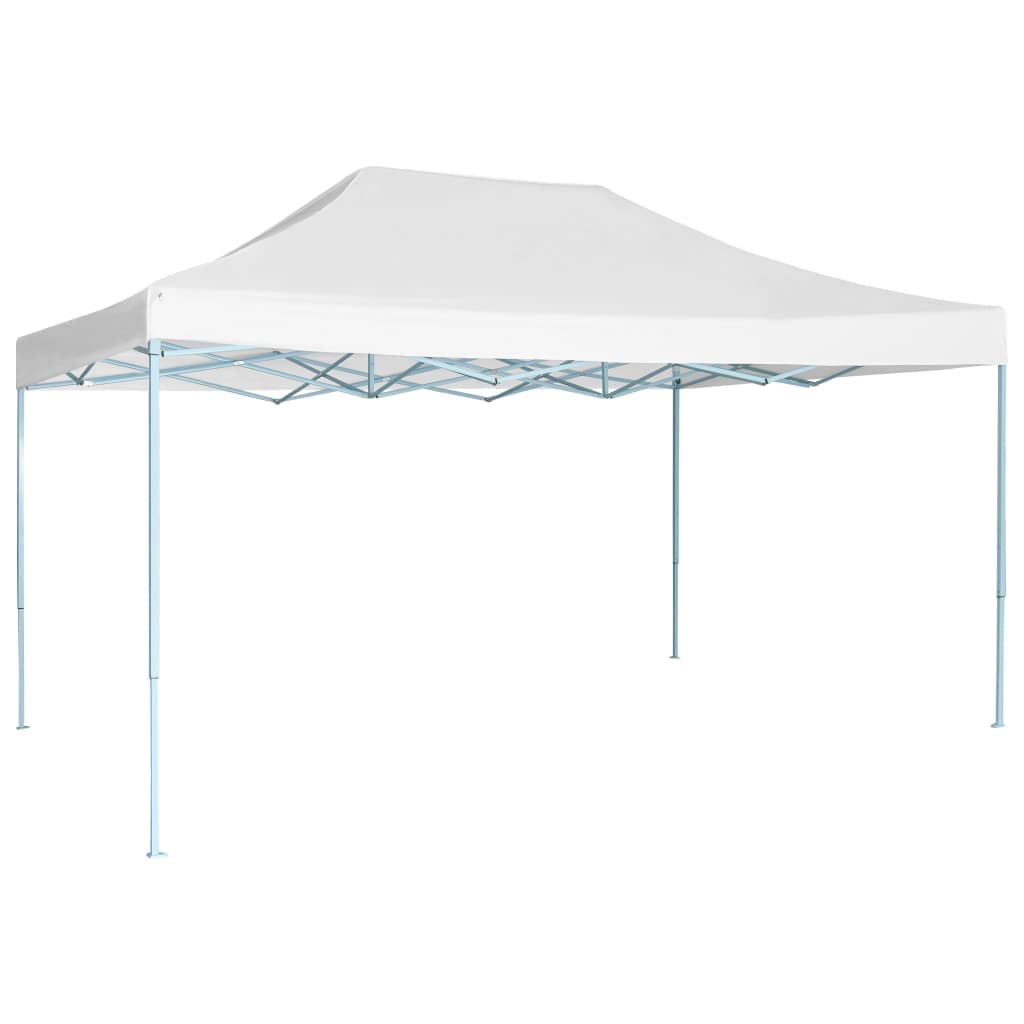 vidaXL Tenda para festas dobrável 3x4,5 m branco