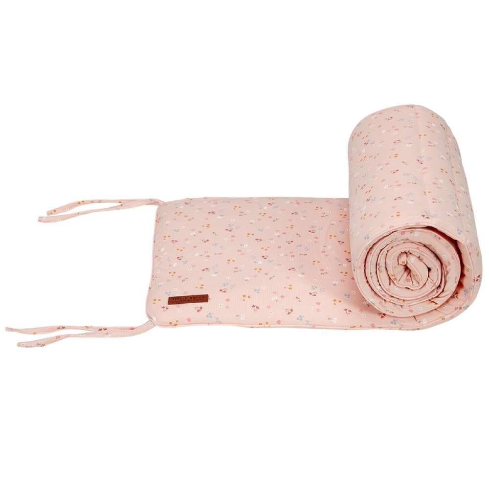 Little Dutch Protecção Cama Flores Rosa 180x30 cm