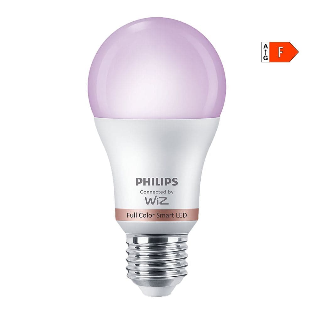 Philips Lâmpada Smart LED E27 8,5W Full Colors WiFi Wiz 93200