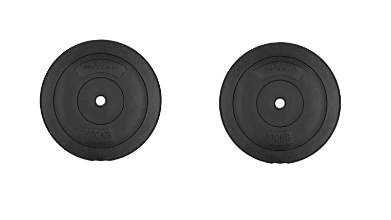 Conjunto de discos 20 kg (2 x 10 kg) 26-30 mm