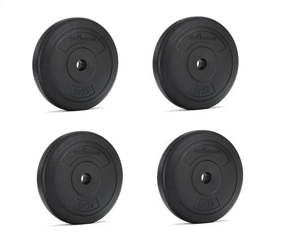 Conjunto de pesos 20 kg 25 mm e 28 mm