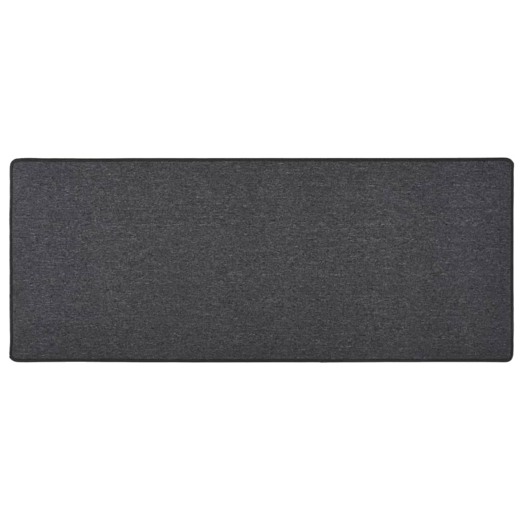 vidaXL Tapete/passadeira 80x200 cm antracite