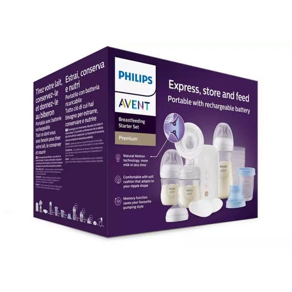 Philips Avent Conjunto de Amamentação Premium Bateria Recarregável SCD330/31
