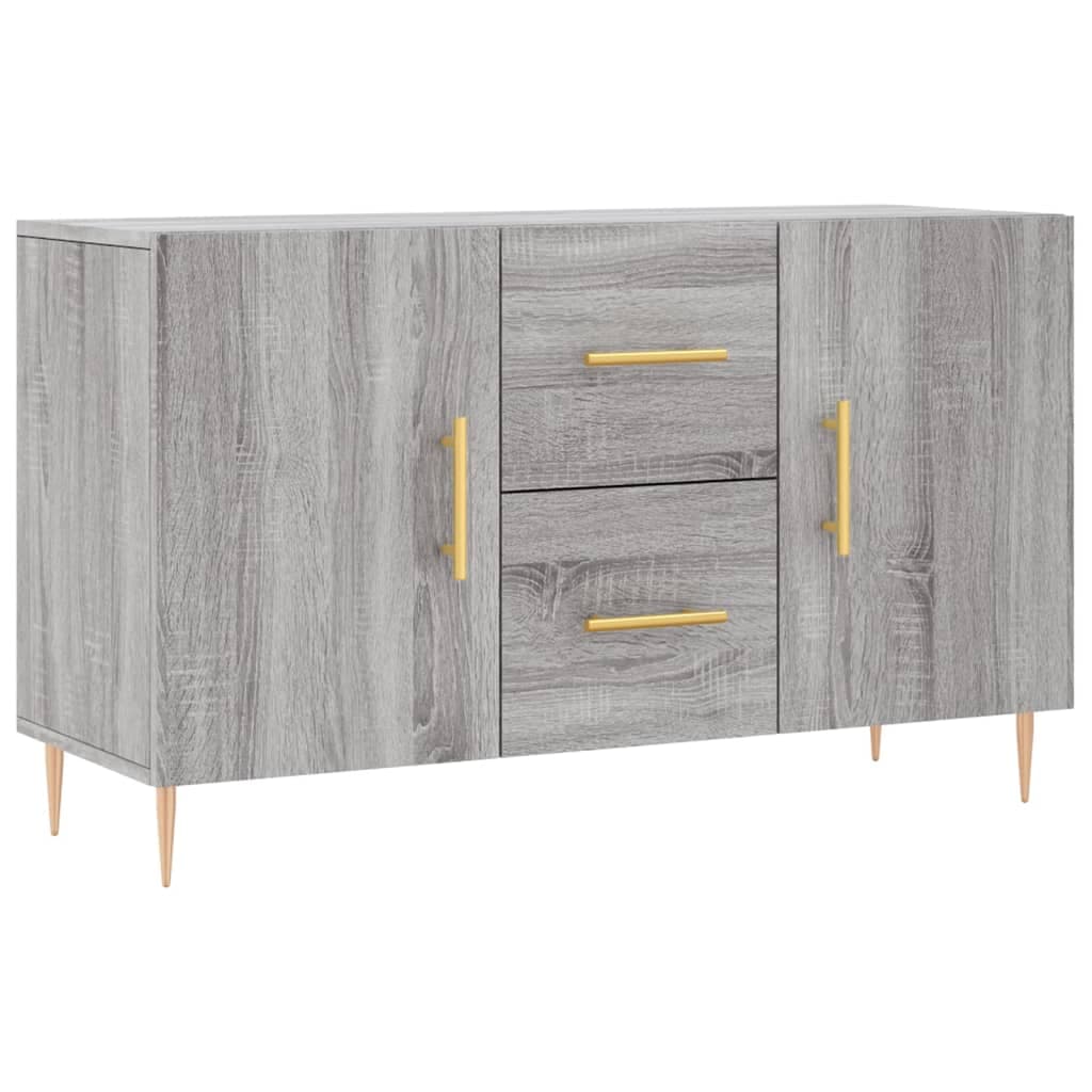 vidaXL Aparador 100x36x60 cm derivados de madeira cinzento sonoma