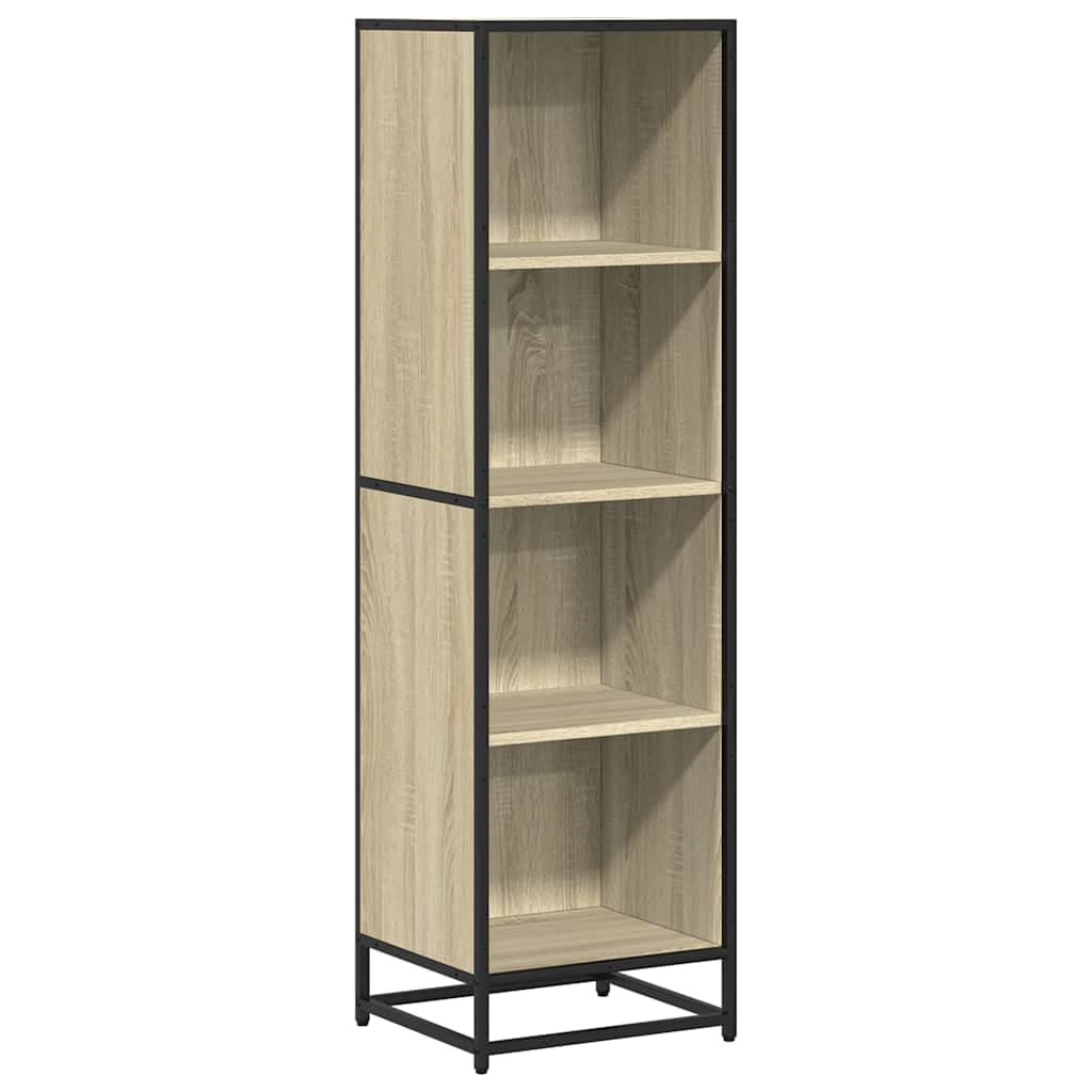 vidaXL Estante 40x35x139 cm contraplacado cor carvalho sonoma
