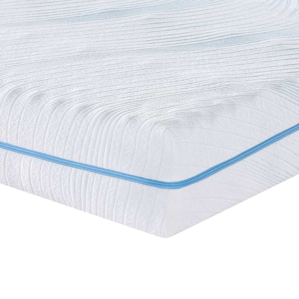 vidaXL Colchão Médio firme 140 x 190 cm Branco