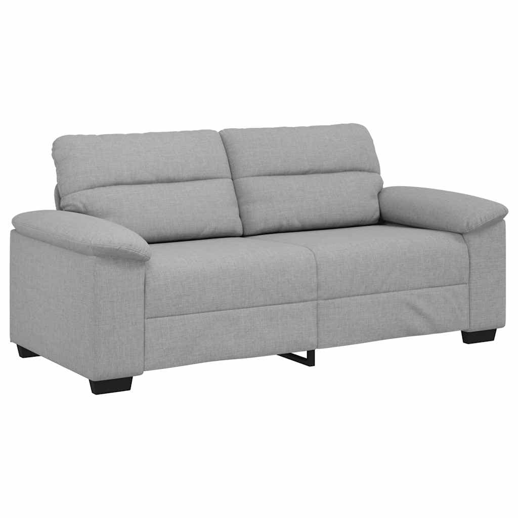 vidaXL Sofá de 2 lugares, cinza nuvem, 180x81x84 cm, tecido