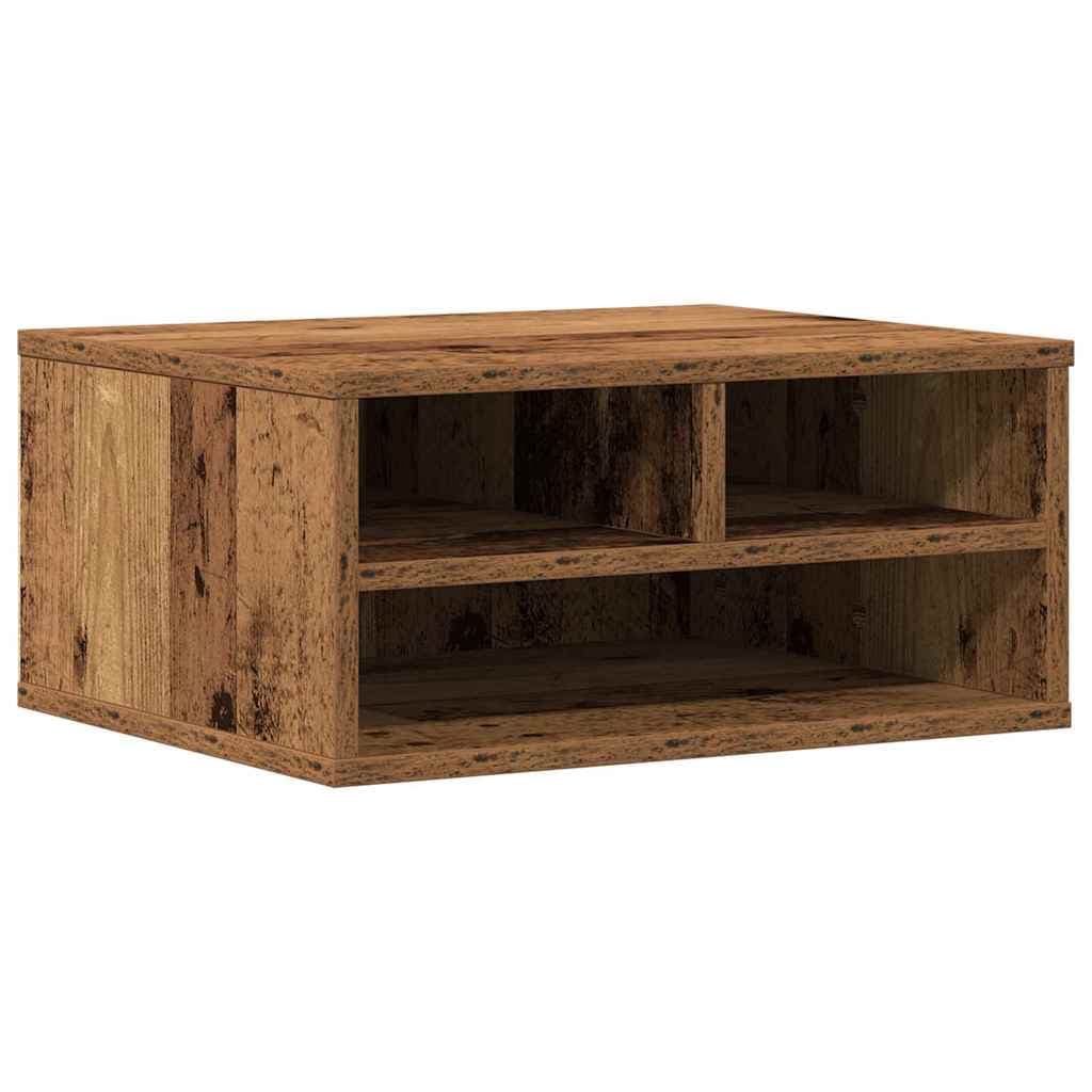 vidaXL Suporte para Impressora Madeira antiga 49 x 40 x 22.5 cm