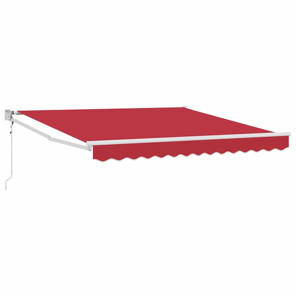 vidaXL Toldo Vermelho 300 X 250 X 165 cm Poliéster - 4008050838