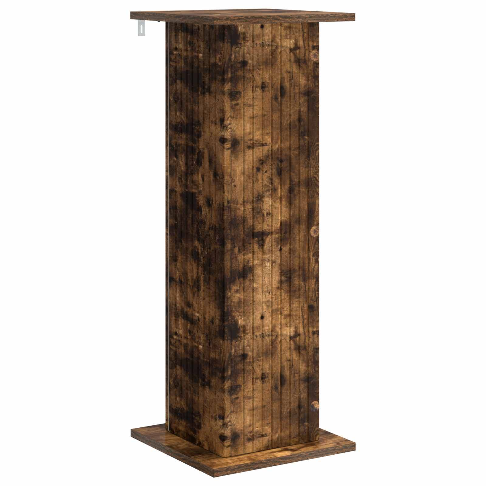 vidaXL Suporte para Plantas Carvalho Fumado 30,5 x 30 x 80,5 cm