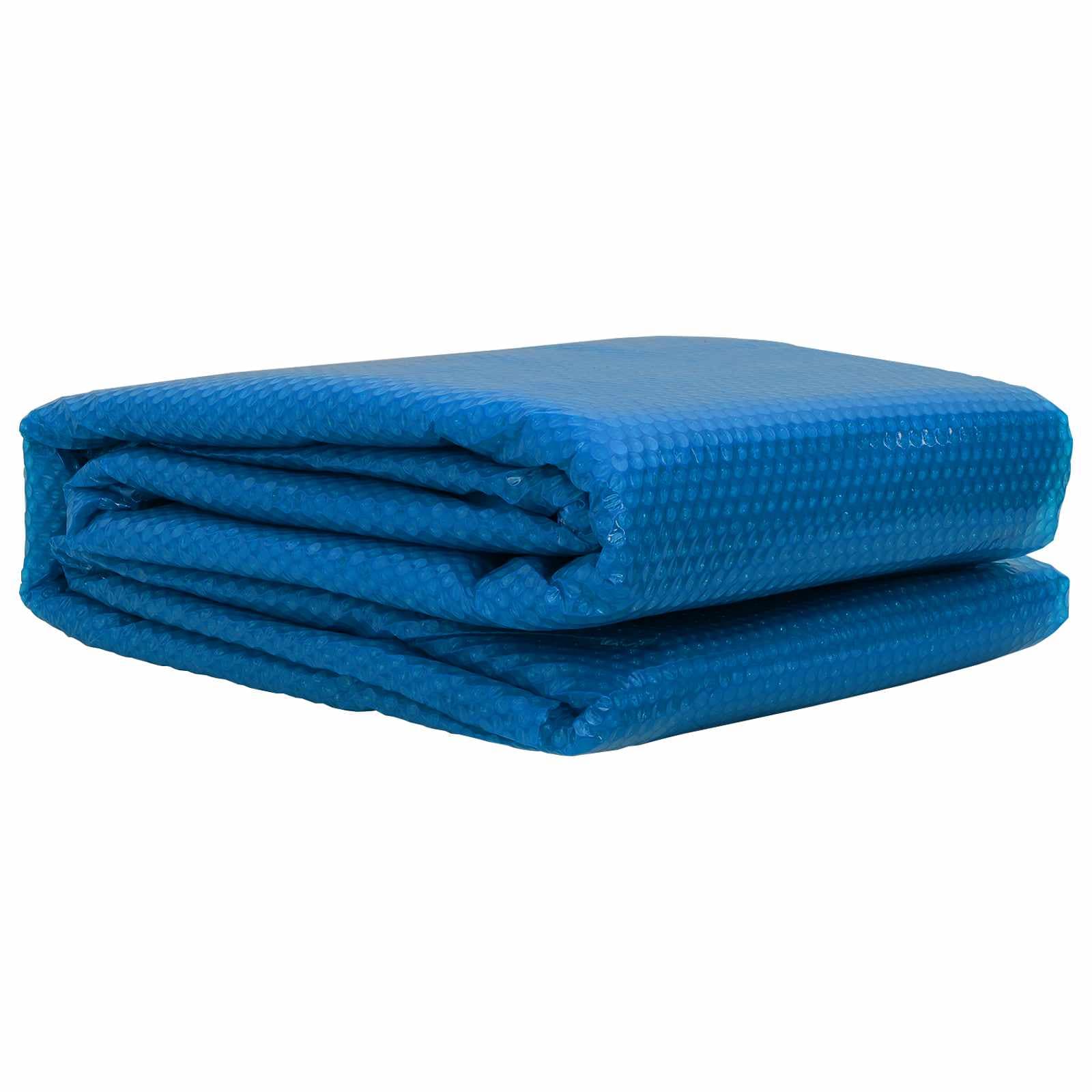 vidaXL Capa de Piscina Solar 1000 x 500 cm 110 μm Quadrado PE Azul