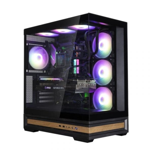 Zalman P40 Namu Caixa ATX com 4x Ventoinhas 120mm ARGB e USB 3.0 Preta