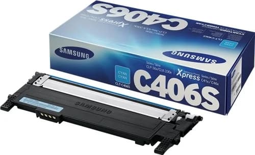 Samsung CLP360/CLX3305 Azul Cartucho de Toner Original – CLT-C406S/ST984A