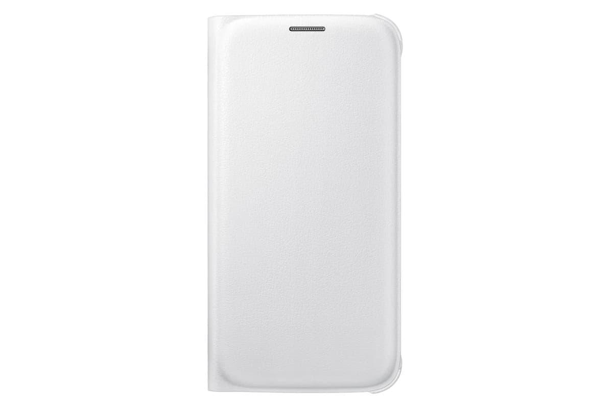 Samsung Capa Flip Wallet PU para Galaxy S6 White - EF-WG920PWEGWW