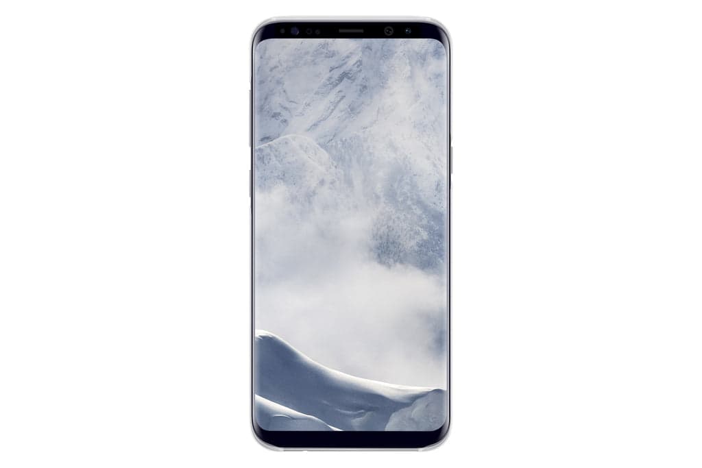 Clear Cover Samsung Galaxy S8 Plus G955 Prateado