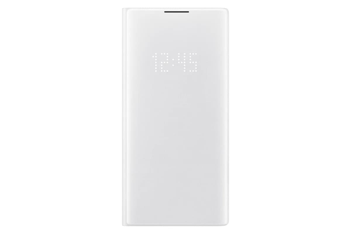 CAPA SAMSUNG LED VIEW COVER GALAXY NOTE 10 PLUS EF-NN975PW BRANCA